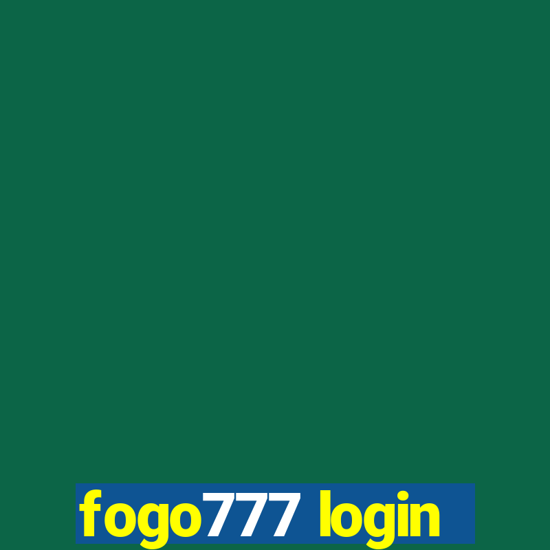 fogo777 login